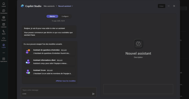 Lire la suite à propos de l’article Tuto : Créez votre propre agent IA avec Microsoft Copilot Studio